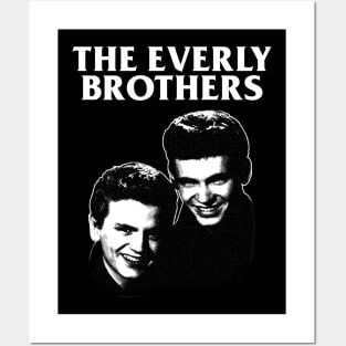 The Everly Brothers - Engraving Style Posters and Art